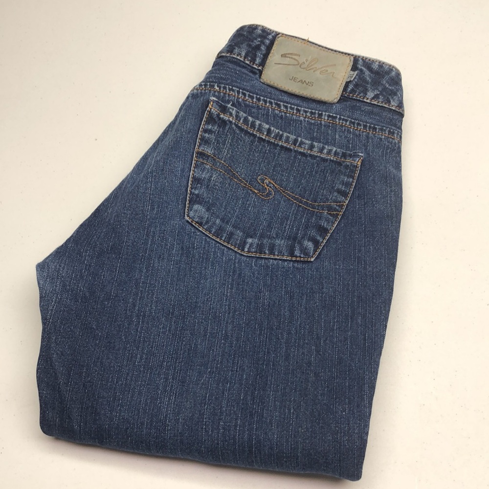 VINTAGE SILVER BOOTCUT JEANS 31x32 ⭐️